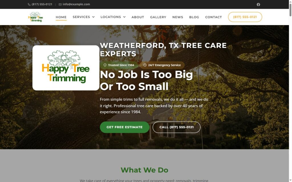 Fort Worth skyline used as a city-hub example for legal marketing pages